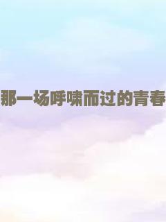 那一场呼啸而过的青春