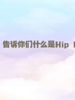 告诉你们什么是Hip Hop